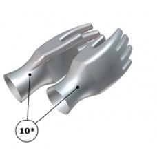 Renfert Vario Jet Sandblaster Protective Gloves Replacement 2pcs 900035451 - Pos No. 10
